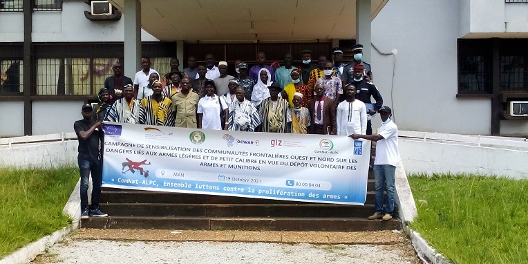 [Côte d’Ivoire] La Comnat-Alpc sensibilise les communautés de Man sur ...
